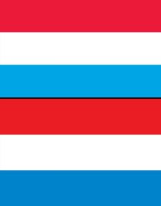 Lüksemburg Bayrağı - Hollanda Bayrağı