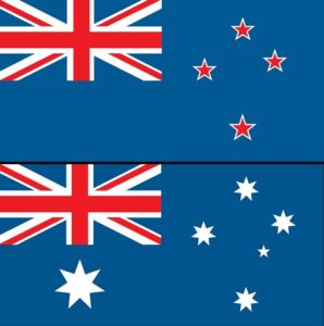 Yeni Zelanda Bayrağı - Avustralya Bayrağı