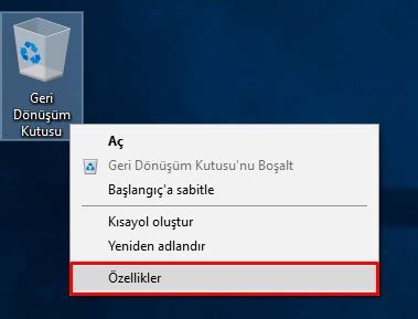 Silme İşleminde Geri Dönüşüm Kutusu Kullanımını Atlama